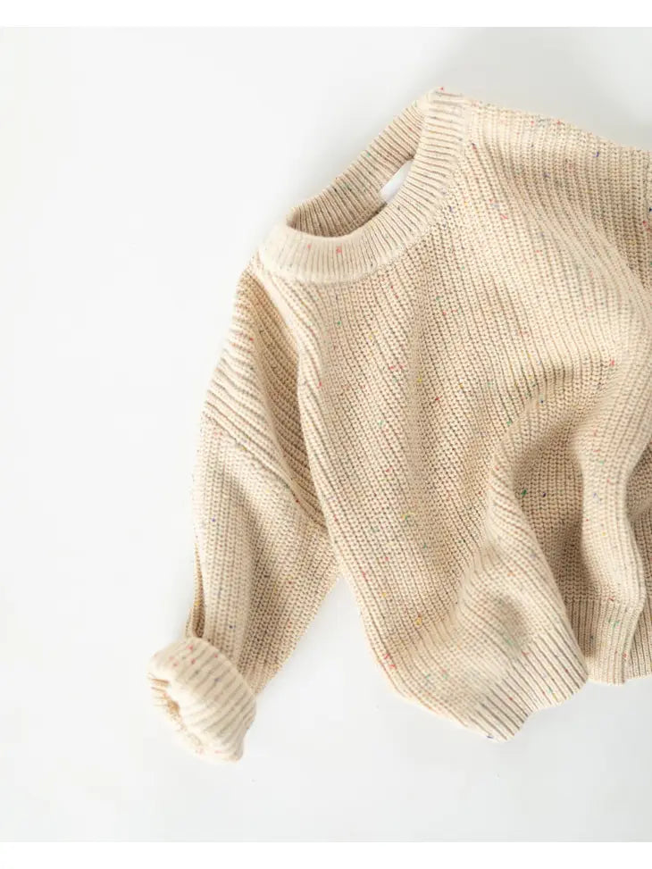 Sprinkle Knit Chunky Sweater