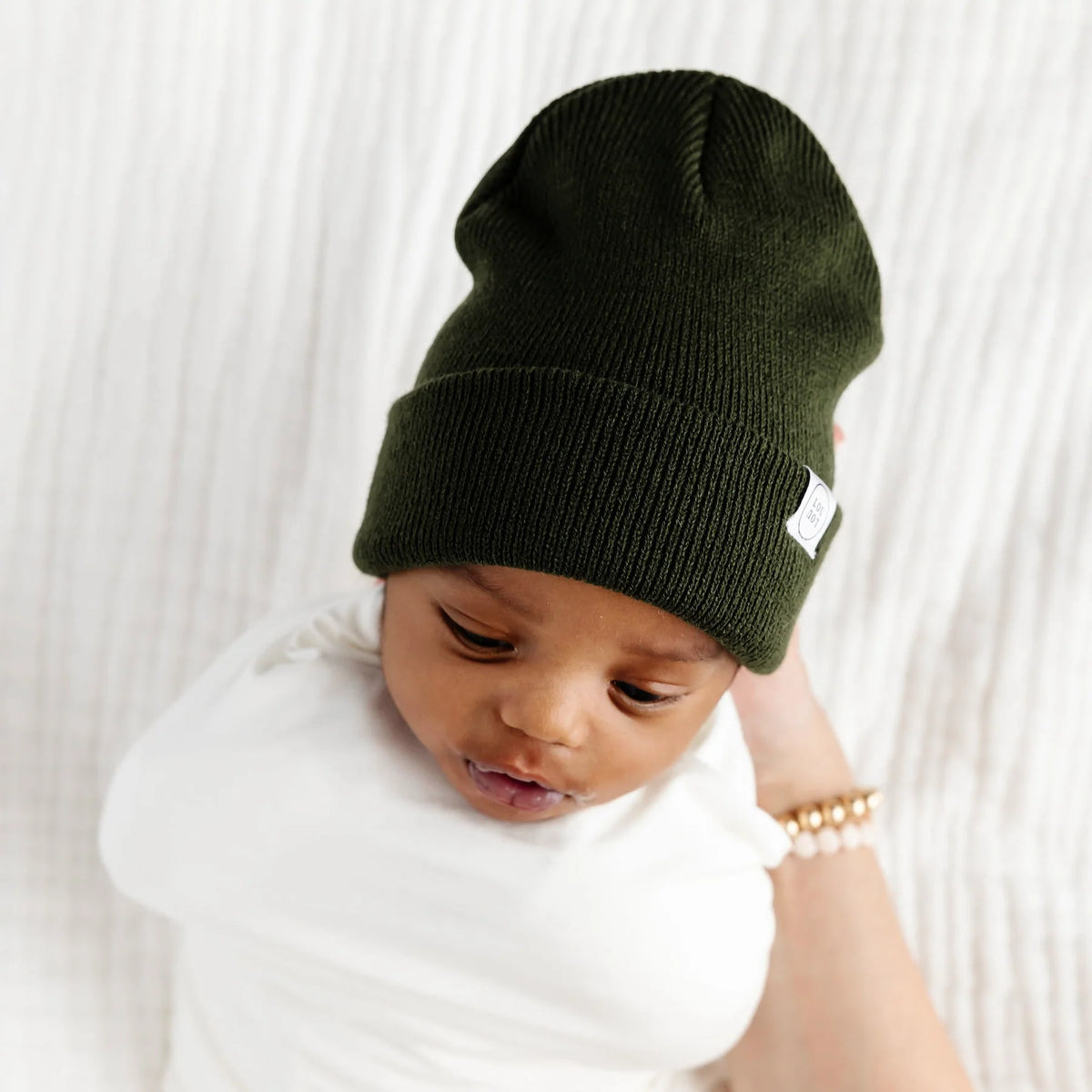 Beanie - Olive Green - Child/Adult