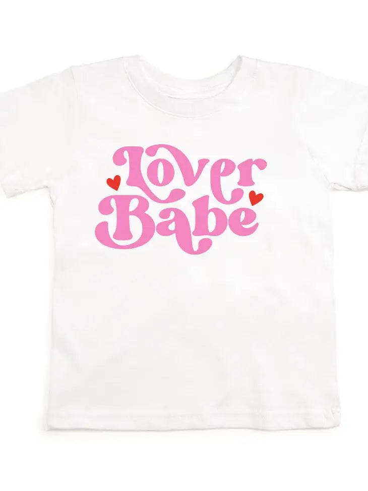 Lover Babe Valentine's Day Short Sleeve T-Shirt