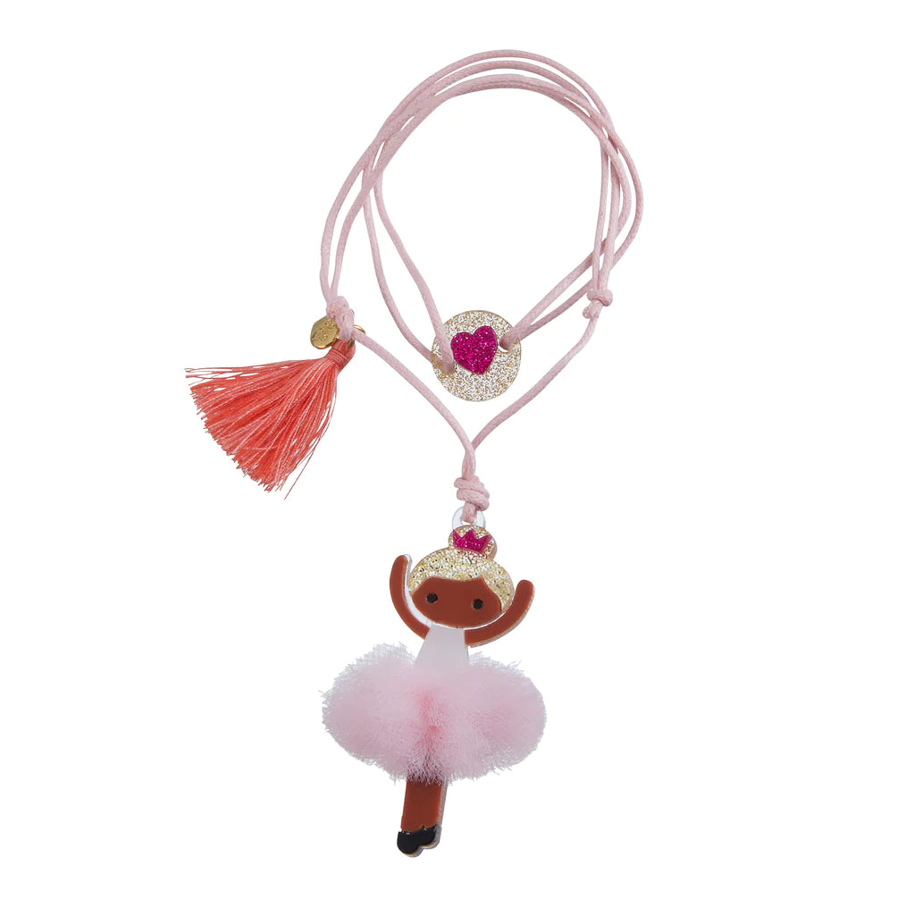 Pink Ballerina Necklace