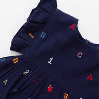 Alphabet Embroidery Kit Dress