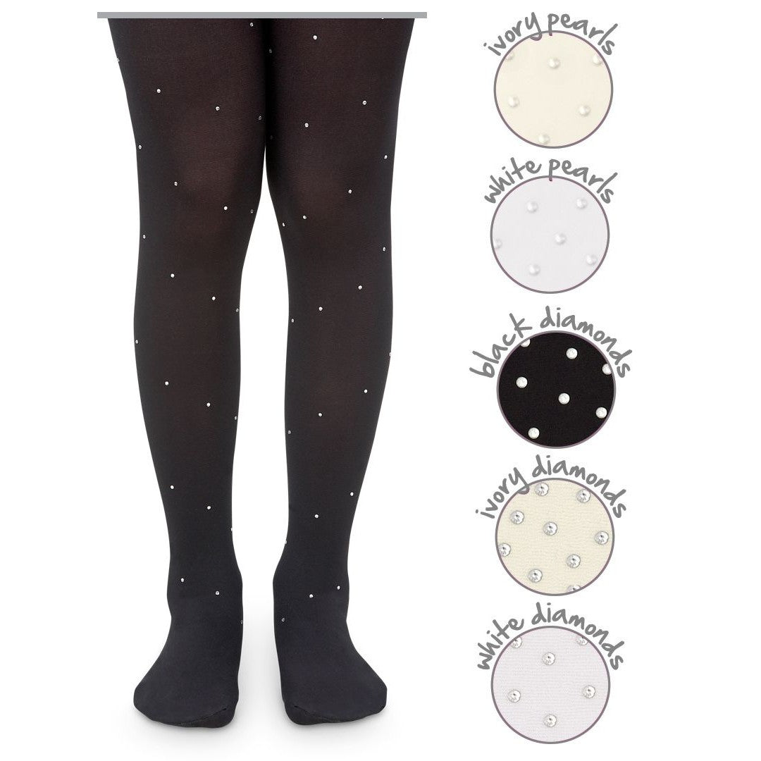 Ivory + Pearls Tights