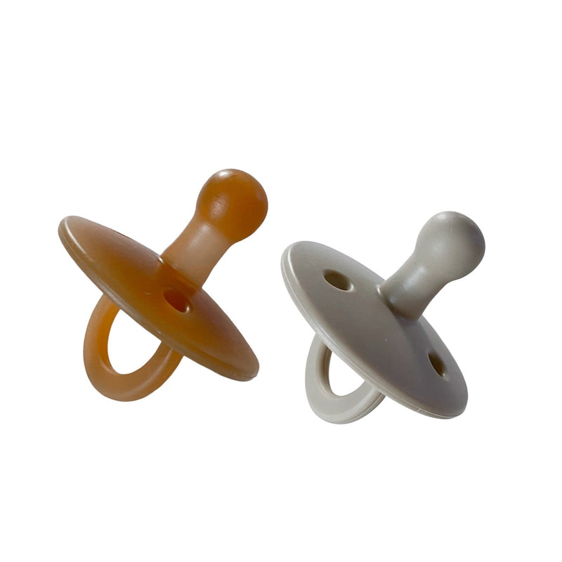 Two Pack Pacifier | Natural + Oat