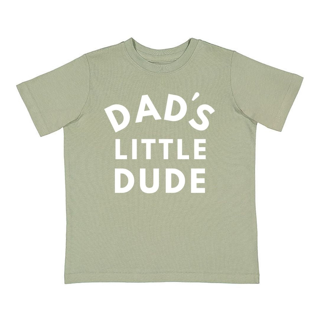 Dad's Little Dude Short Sleeve Shirt