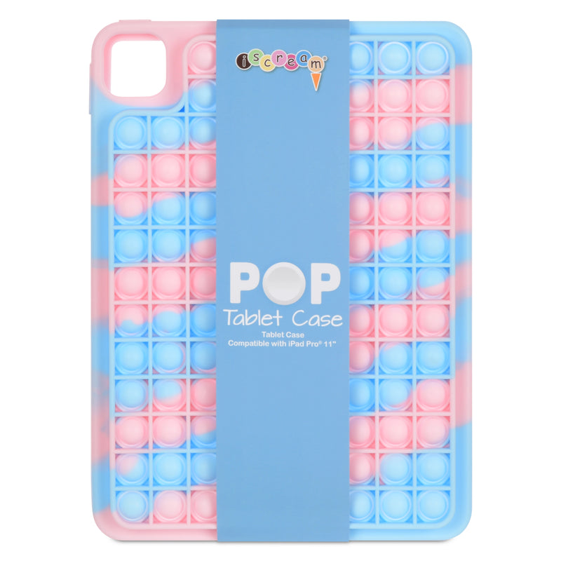 Pink And Blue Heart Popper Tablet Case