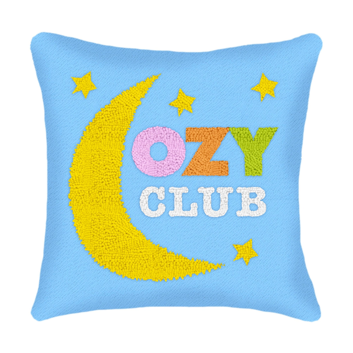 Square Hook Pillow - Cozy Club