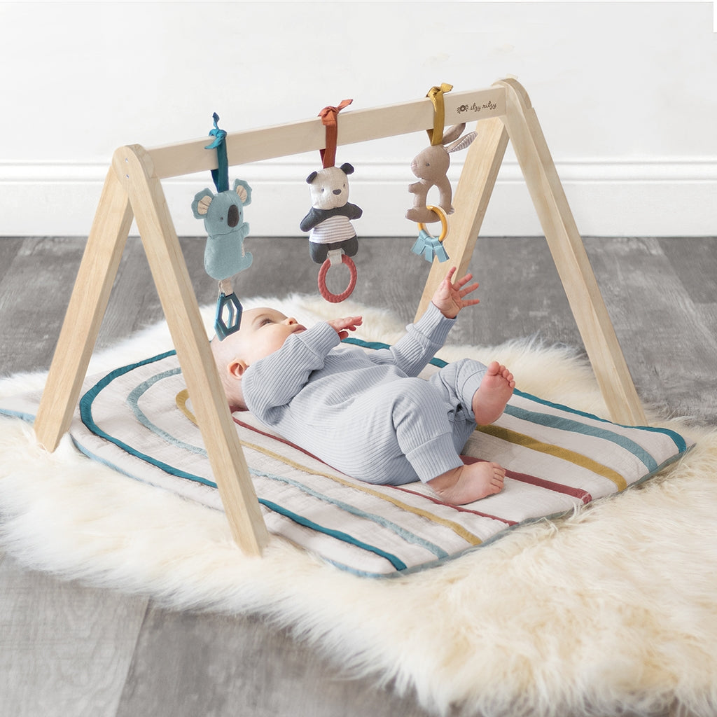 Ritzy Activity Gym™ Wooden Gym with Toys