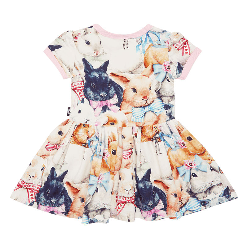 Bunny Bows Baby Dress