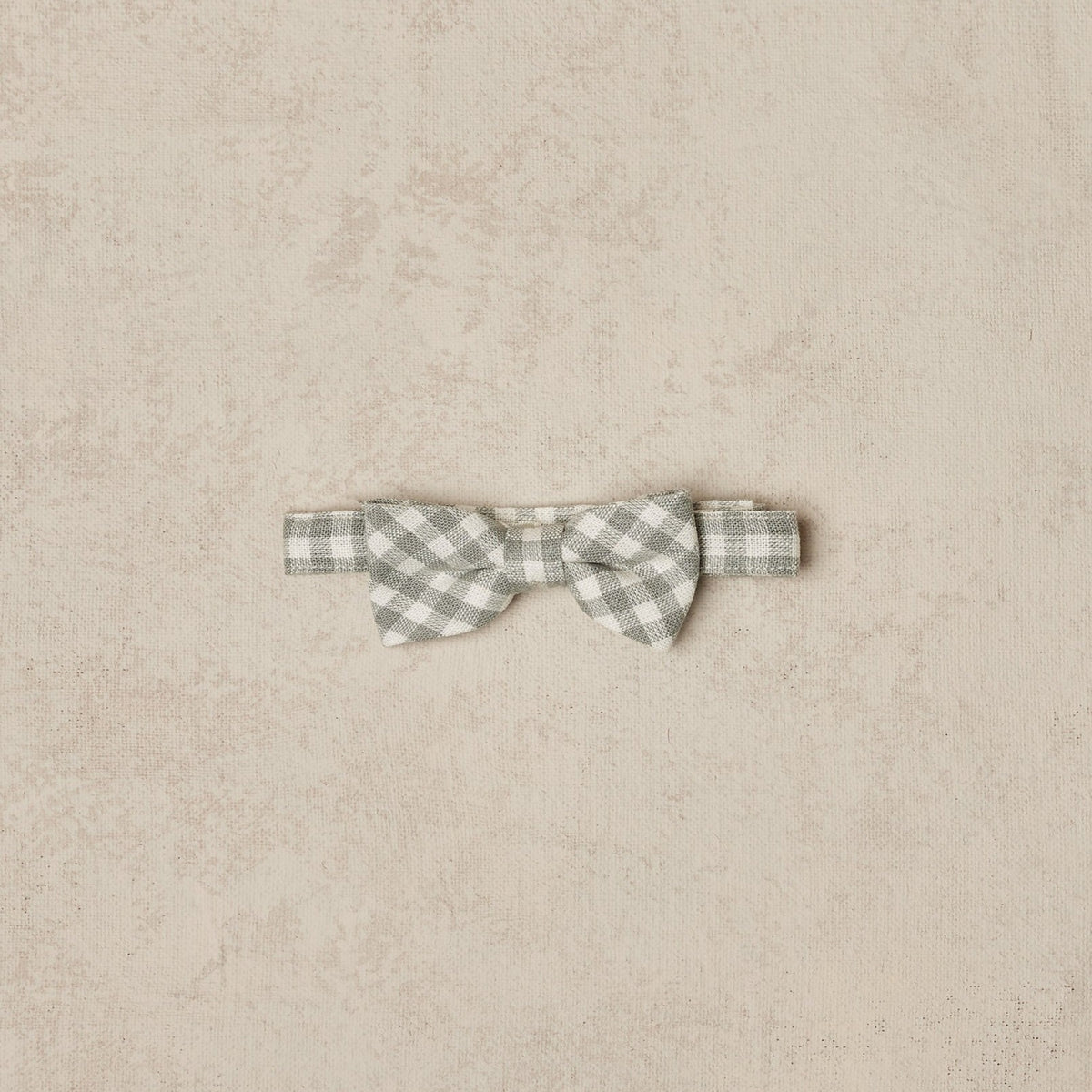 BOW TIE | DUSTY BLUE GINGHAM