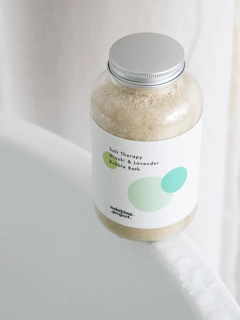 Salt Therapy - Hinoki & Lavender Bubble Bath