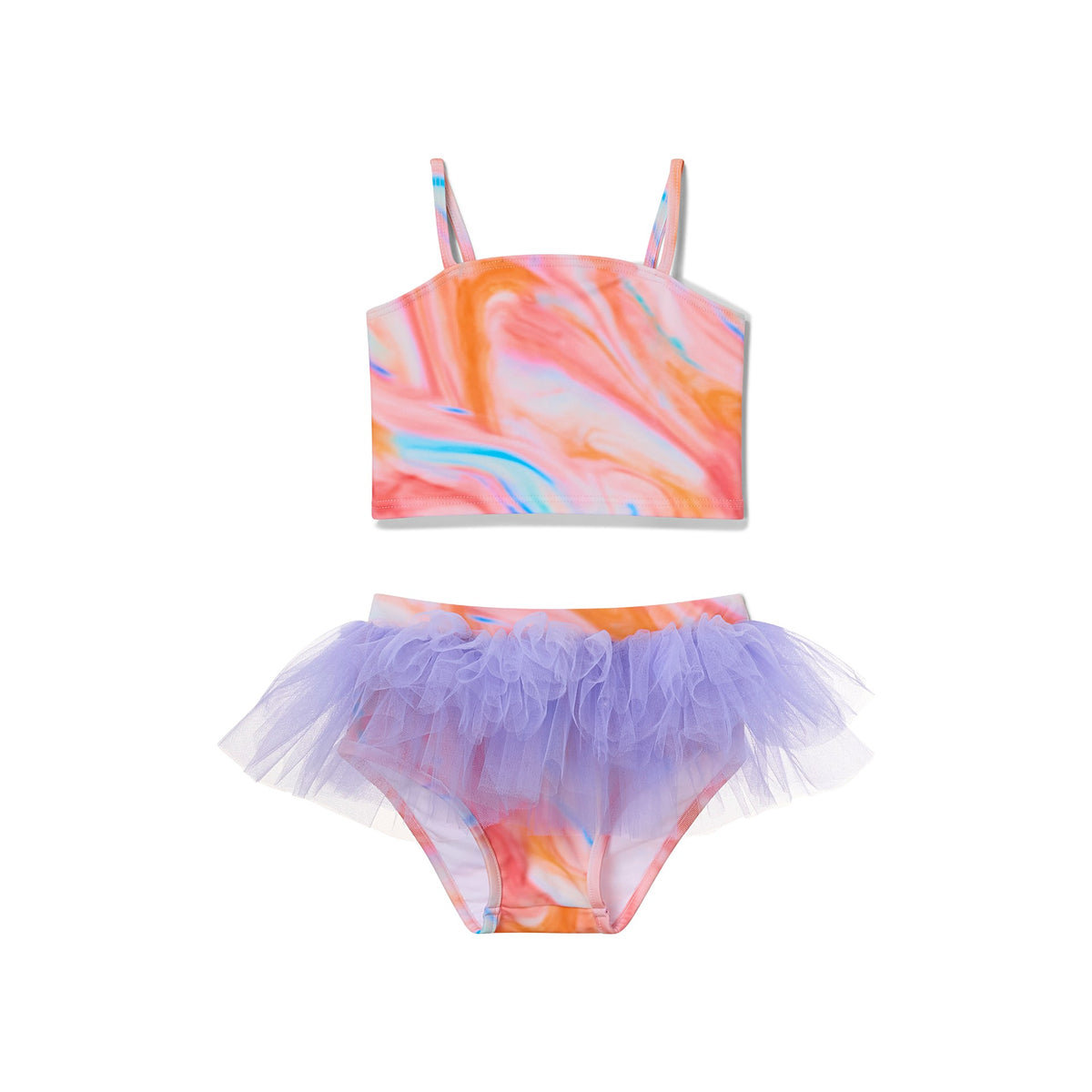 Willow Watercolor Tallulah Two-Piece Bathing Suit