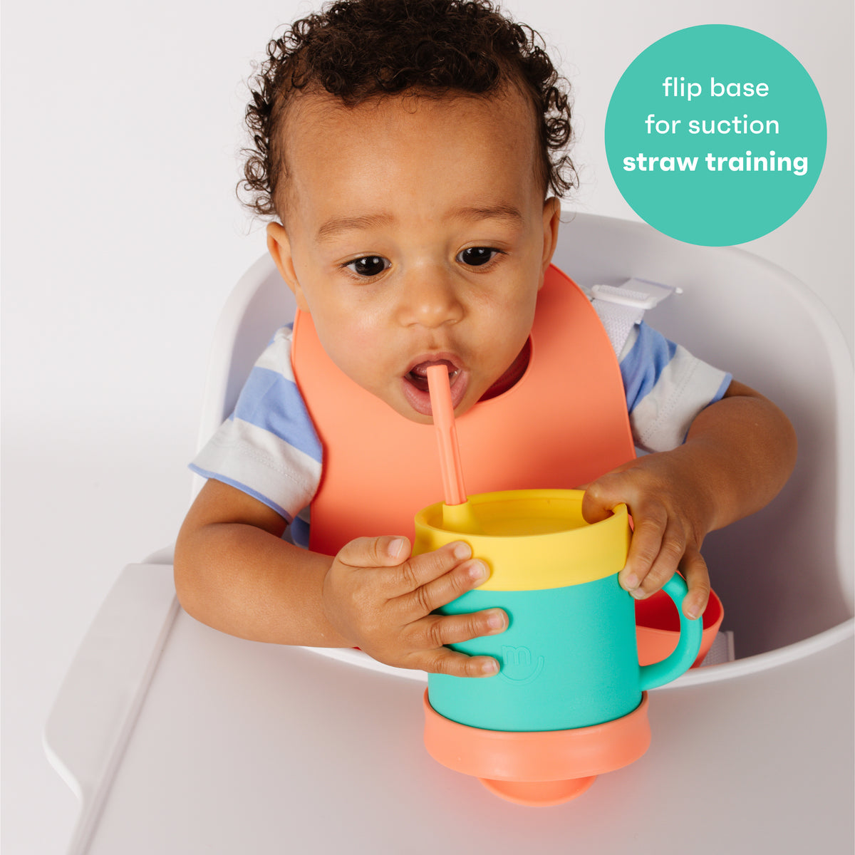 Sherbert Essential Sippy Lid + Straw Only