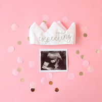 Pregnancy Announcement Mini Crown