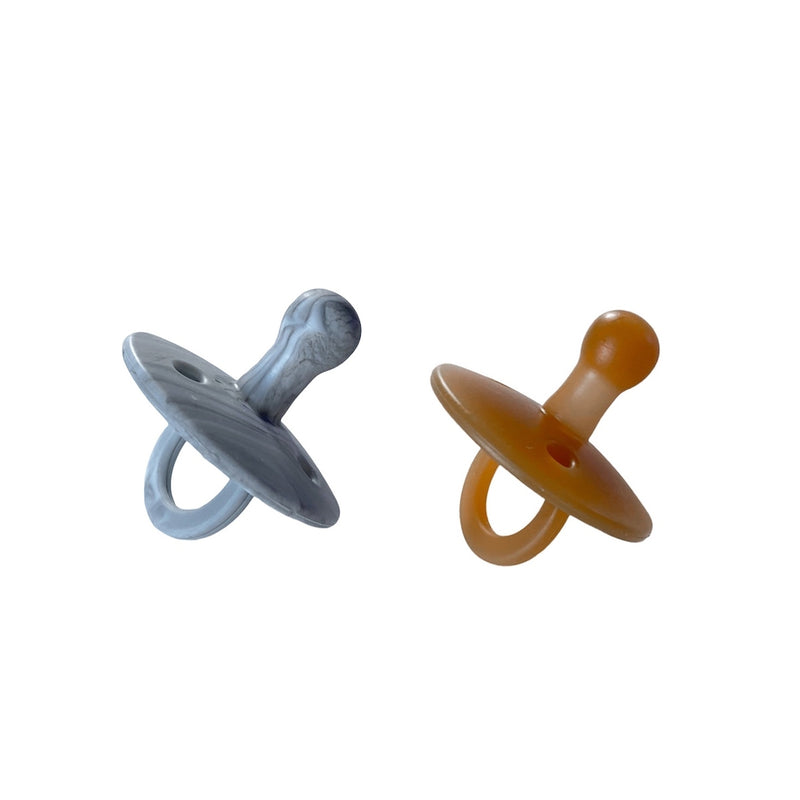 Two Pack Pacifier | Howlite + Natural