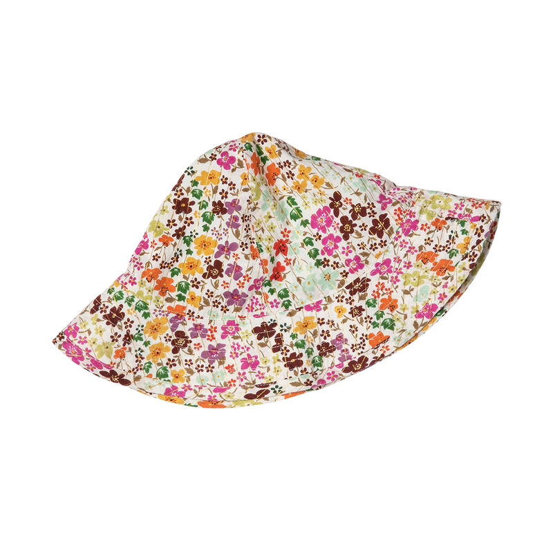 Multi Ditsy Floral Baby Sun Hat