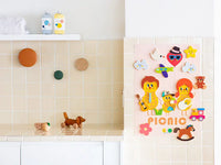 Creative Play Bath Stickers & Poster Set - Picnic